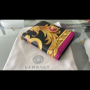 Versace Leather Medusa Wallet
